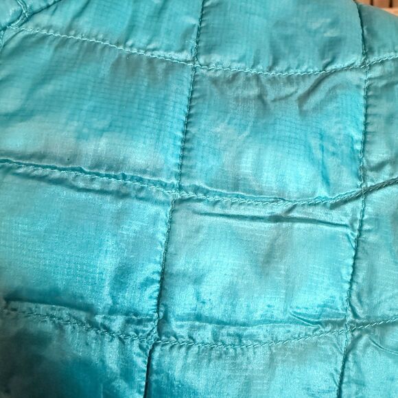 The North Face Mens XXL Turquoise Quilted Jacket - Picture 12 of 12